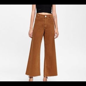 Zara Woman Marine Jeans in Brown size 6 US